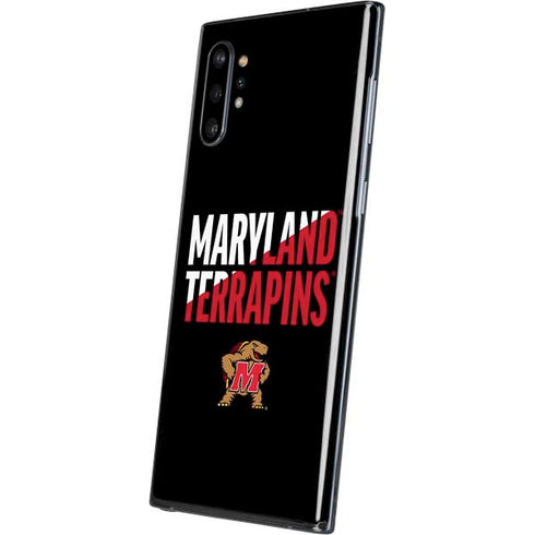 University of Maryland Terrapins Athletic Marks Galaxy Note 10 Plus Skin
