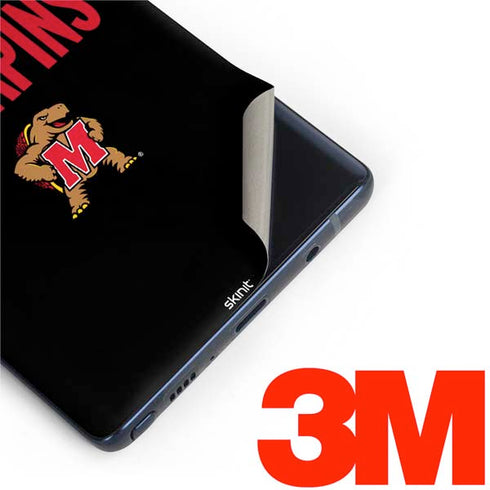 University of Maryland Terrapins Athletic Marks Galaxy Note 9 Skin