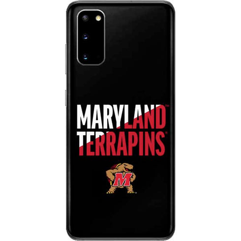 University of Maryland Terrapins Athletic Marks Galaxy S20 Skin