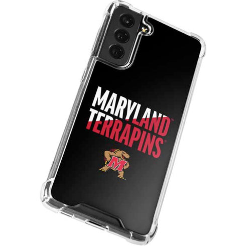 University of Maryland Terrapins Athletic Marks Galaxy S21 FE Clear Case