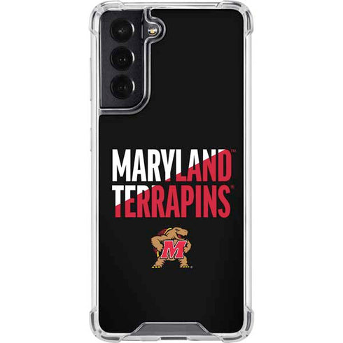 University of Maryland Terrapins Athletic Marks Galaxy S22 Clear Case