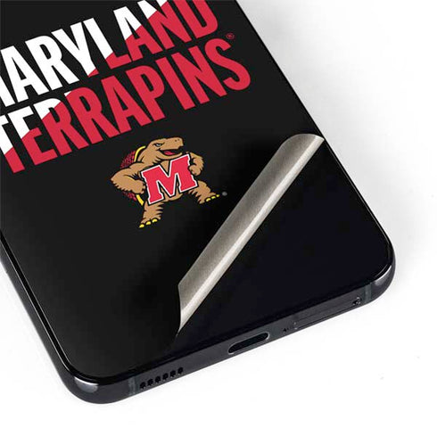 University of Maryland Terrapins Athletic Marks Galaxy S22 Plus Skin