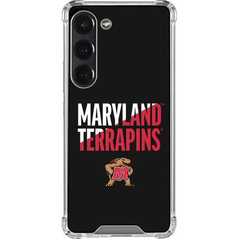 University of Maryland Terrapins Athletic Marks Galaxy S23 Clear Case