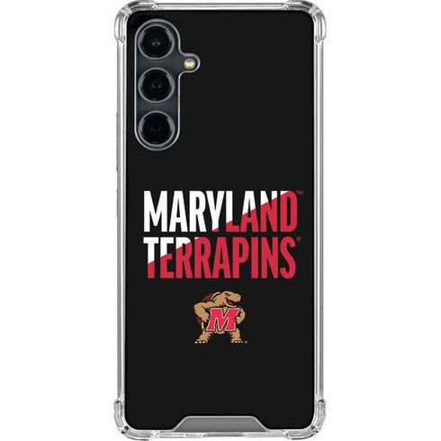 University of Maryland Terrapins Athletic Marks Galaxy S23 FE Clear Case