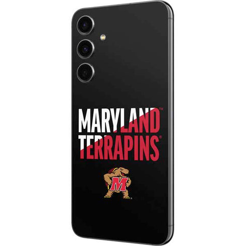 University of Maryland Terrapins Athletic Marks Galaxy S23 FE Skin