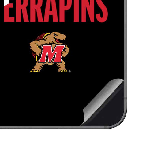 University of Maryland Terrapins Athletic Marks Galaxy S23 FE Skin