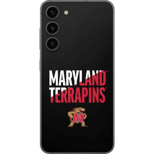 University of Maryland Terrapins Athletic Marks Galaxy S23 Plus Skin