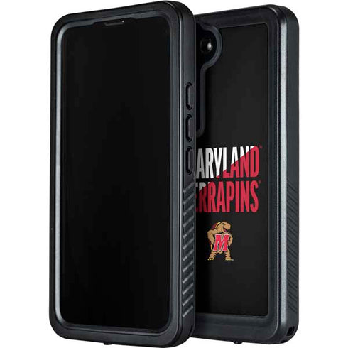 University of Maryland Terrapins Athletic Marks Galaxy S23 Plus Waterproof Case
