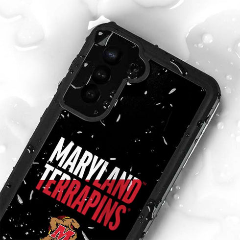 University of Maryland Terrapins Athletic Marks Galaxy S23 Plus Waterproof Case