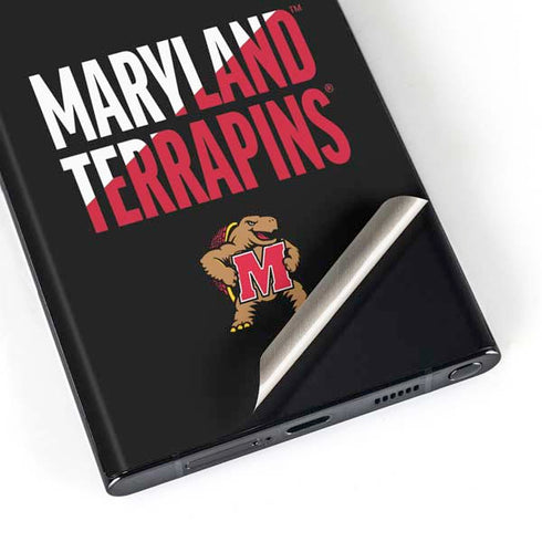 University of Maryland Terrapins Athletic Marks Galaxy S23 Ultra Skin