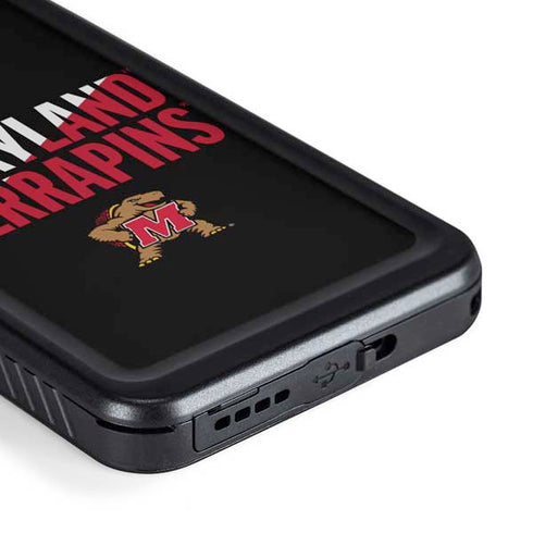 University of Maryland Terrapins Athletic Marks Galaxy S23 Waterproof Case