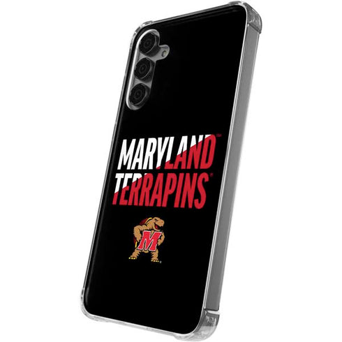 University of Maryland Terrapins Athletic Marks Galaxy S24 Plus Clear Case
