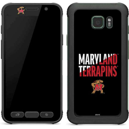 University of Maryland Terrapins Athletic Marks Galaxy S7 Active Skin