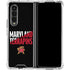 University of Maryland Terrapins Athletic Marks Galaxy Z Fold4 5G Clear Case