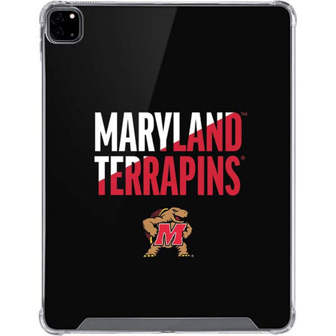 University of Maryland Terrapins Athletic Marks iPad Pro 12.9in (2020) Clear Case
