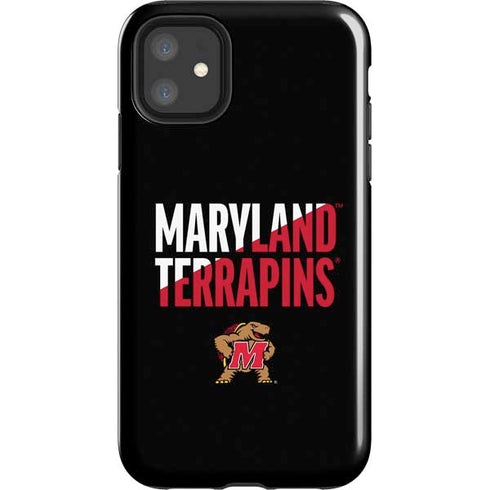 University of Maryland Terrapins Athletic Marks iPhone 11 Impact Case