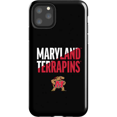 University of Maryland Terrapins Athletic Marks iPhone 11 Pro Max Impact Case
