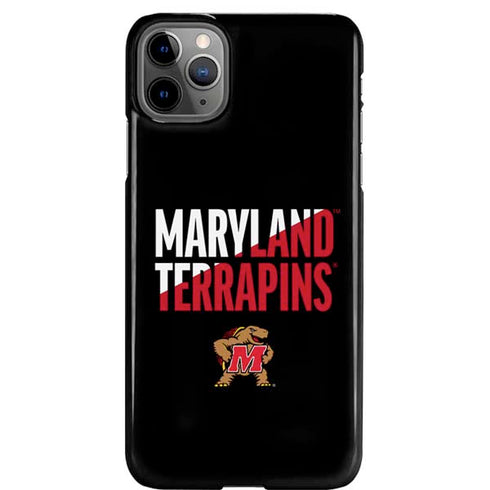 University of Maryland Terrapins Athletic Marks iPhone 11 Pro Max Lite Case