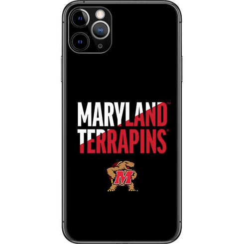 University of Maryland Terrapins Athletic Marks iPhone 11 Pro Max Skin