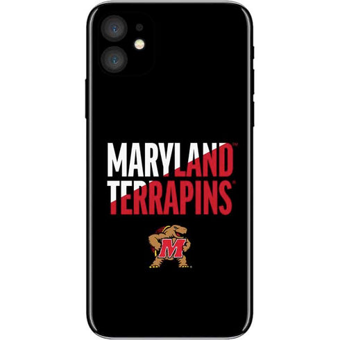 University of Maryland Terrapins Athletic Marks iPhone 11 Skin