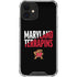 University of Maryland Terrapins Athletic Marks iPhone 12 Clear Case