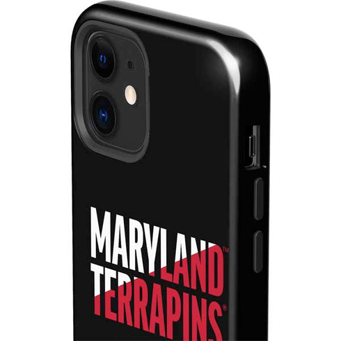 University of Maryland Terrapins Athletic Marks iPhone 12 Impact Case
