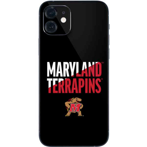 University of Maryland Terrapins Athletic Marks iPhone 12 Mini Skin