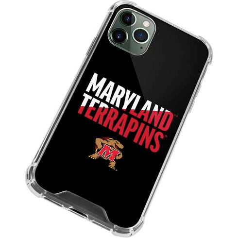 University of Maryland Terrapins Athletic Marks iPhone 12 Pro Clear Case