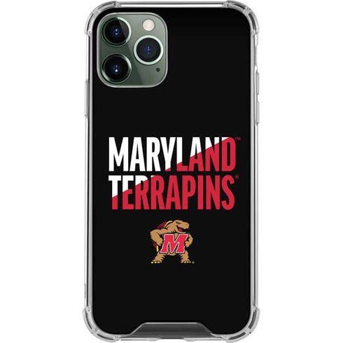 University of Maryland Terrapins Athletic Marks iPhone 12 Pro Max Clear Case