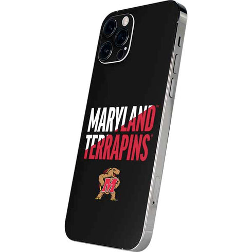 University of Maryland Terrapins Athletic Marks iPhone 12 Pro Max Skin