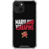 University of Maryland Terrapins Athletic Marks iPhone 13 Mini Clear Case