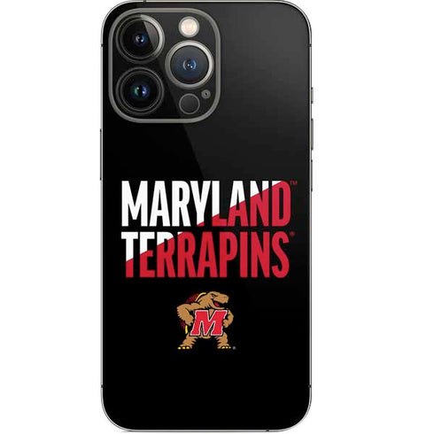 University of Maryland Terrapins Athletic Marks iPhone 13 Pro Skin