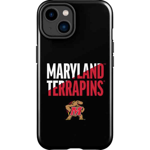 University of Maryland Terrapins Athletic Marks iPhone 15 Plus Impact Case