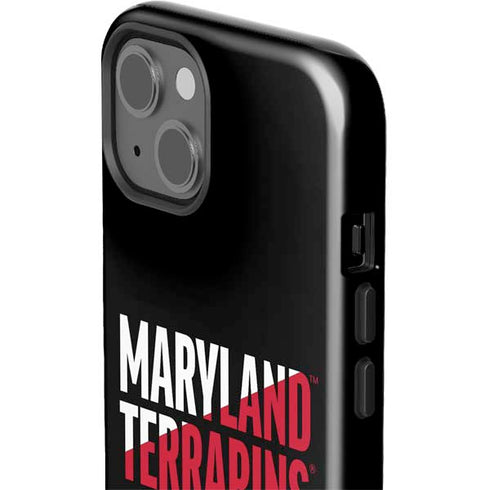 University of Maryland Terrapins Athletic Marks iPhone 15 Plus Impact Case