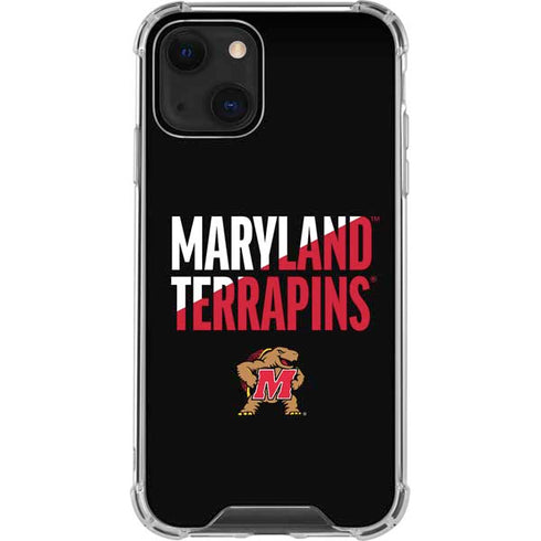 University of Maryland Terrapins Athletic Marks iPhone 14 Plus Clear Case