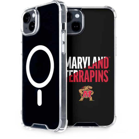 University of Maryland Terrapins Athletic Marks iPhone 15 Plus MagSafe Case