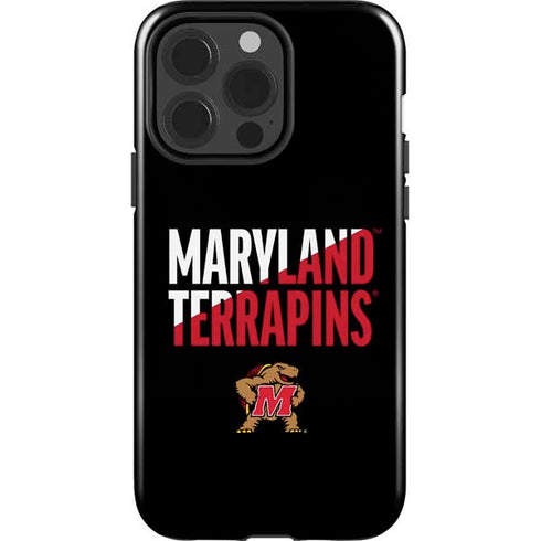 University of Maryland Terrapins Athletic Marks iPhone 14 Pro Impact Case