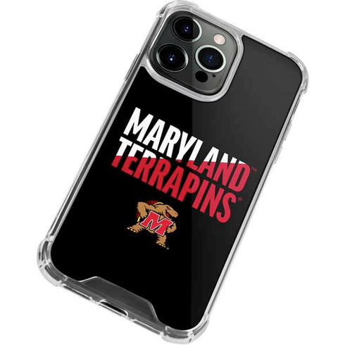 University of Maryland Terrapins Athletic Marks iPhone 15 Pro Max Clear Case