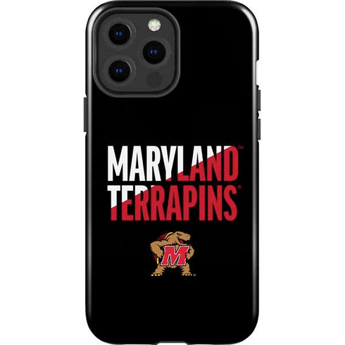 University of Maryland Terrapins Athletic Marks iPhone 15 Pro Max Impact Case