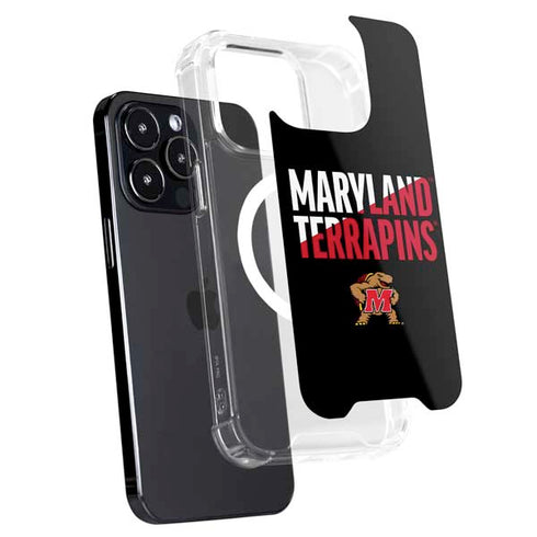 University of Maryland Terrapins Athletic Marks iPhone 15 Pro Max MagSafe Case