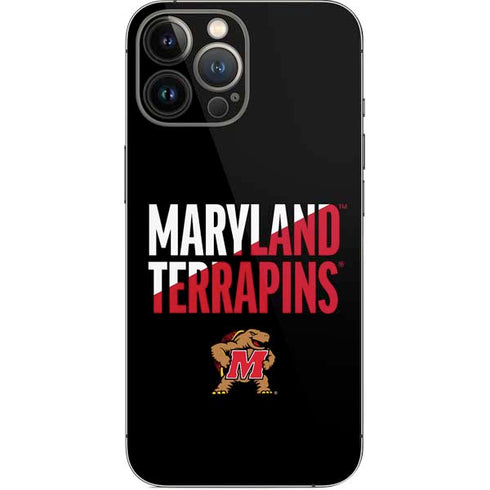 University of Maryland Terrapins Athletic Marks iPhone 14 Pro Max Skin