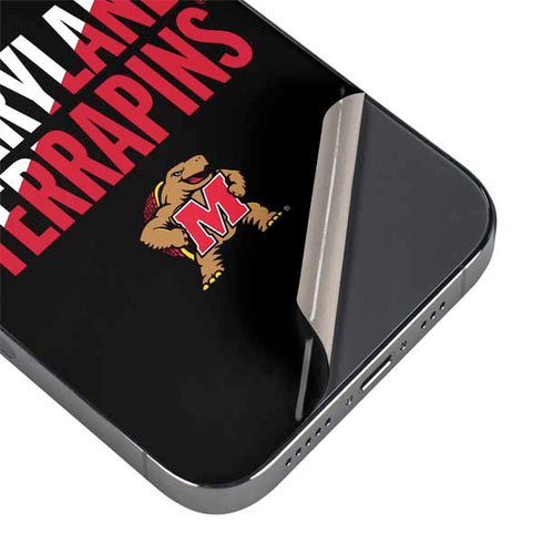 University of Maryland Terrapins Athletic Marks iPhone 14 Pro Skin