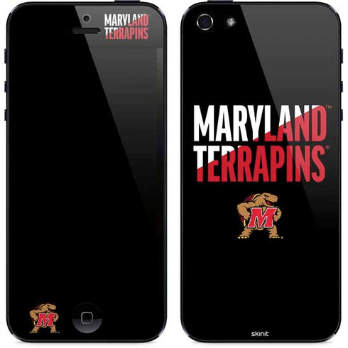 University of Maryland Terrapins Athletic Marks iPhone 5/5s/5SE Skin