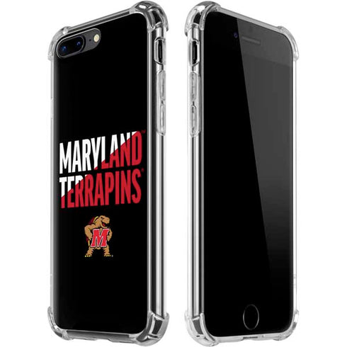 University of Maryland Terrapins Athletic Marks iPhone 7/8 Plus Clear Case