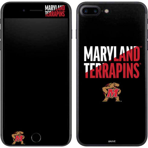 University of Maryland Terrapins Athletic Marks iPhone 8 Plus Skin