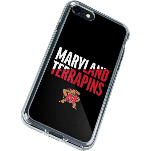 University of Maryland Terrapins Athletic Marks iPhone SE (2nd & 3rd Gen) Clear Case