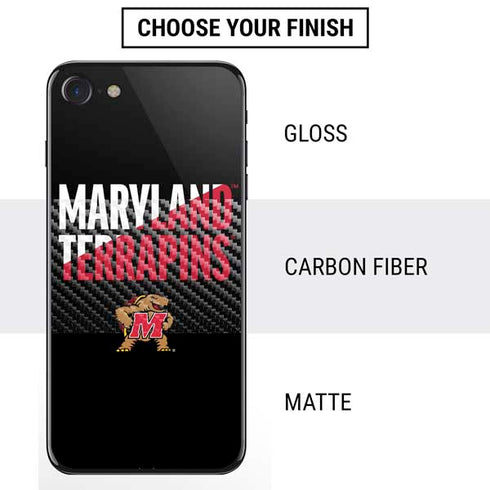 University of Maryland Terrapins Athletic Marks iPhone SE (2nd & 3rd Gen) Skin