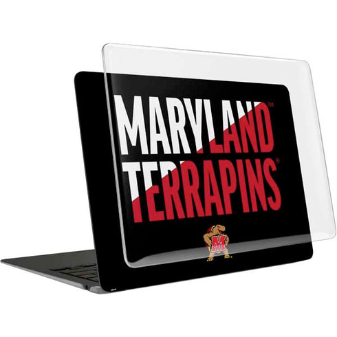 University of Maryland Terrapins Athletic Marks MacBook Air 13in (2020) Case plus Skin
