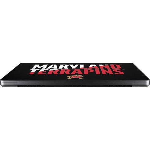 University of Maryland Terrapins Athletic Marks MacBook Pro 14in (2021-24) Skin