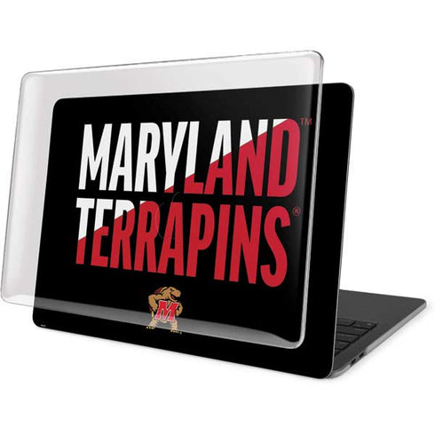 University of Maryland Terrapins Athletic Marks MacBook Pro 15in (2016-19) Case plus Skin